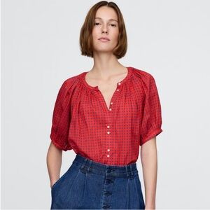 Gap x DÔEN Gingham Top